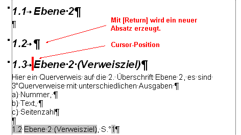 Querverweis wird Null