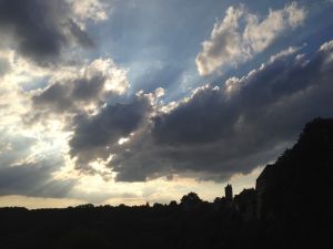 Abendstimmung in Rothenburg ob der Tauber