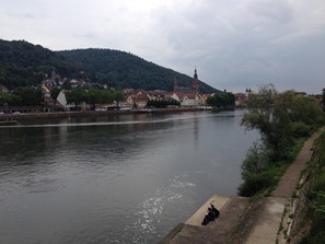 Heidelberg im Nieselregen