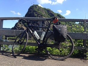 Das neue Tourenrad an der Loreley