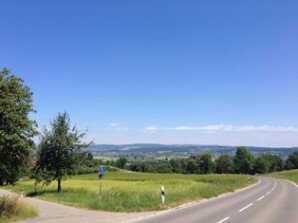 Über das Hinterland Richtung Meersburg