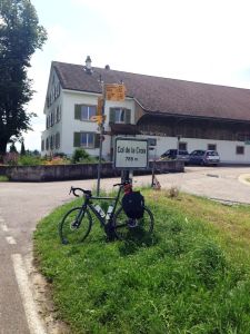 Col de la Croix (789 m) im Schweizer Jura