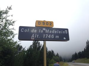 Col de la Madeleine (1746 m) � leider im Dauerregen