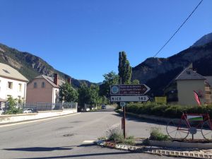 Am Morgen in Jausier, die Richtung ist klar!