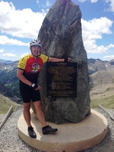 Wieder ein Beweisfoto: Cime de la Bonette (2802 m)