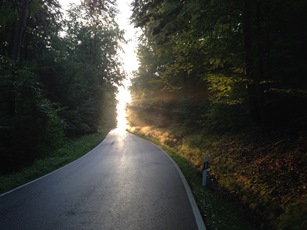 Die ersten Sonnenstrahlen …