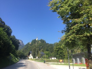 Erste Etappe durch die Alpen